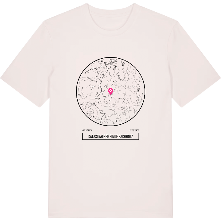 Katastralgemeinde Bachholz t-shirt – t-shirt från PinShirt