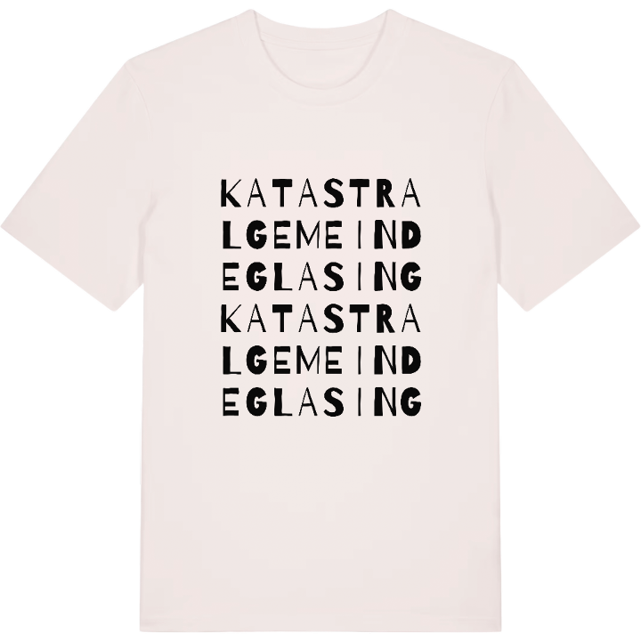 Katastralgemeinde Glasing ordlek t-shirt – t-shirt från PinShirt