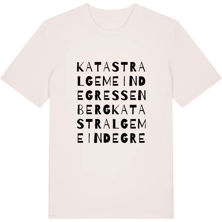 Katastralgemeinde Gressenberg ordlek t-shirt – t-shirt från PinShirt