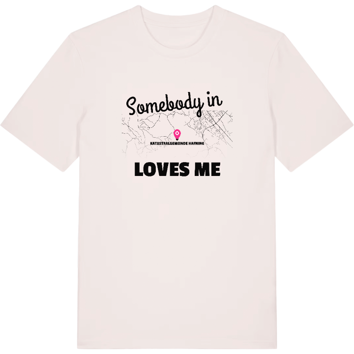 Någon i Katastralgemeinde Hafning älskar mig t-shirt – t-shirt från PinShirt