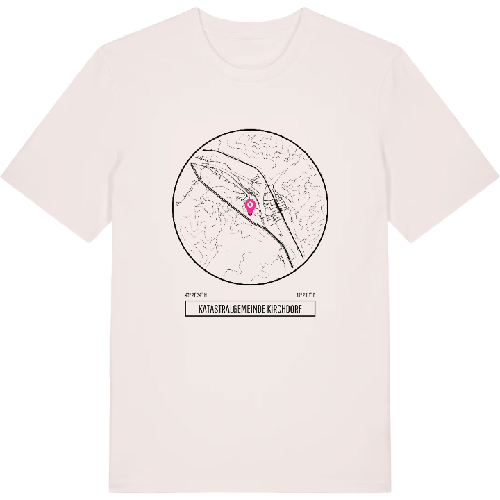 Katastralgemeinde Kirchdorf t-shirt – t-shirt från PinShirt