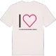 Jag älskar Katastralgemeinde Lindegg t-shirt stort tryck