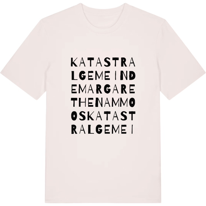 Katastralgemeinde Margarethen am Moos ordlek t-shirt – t-shirt från PinShirt