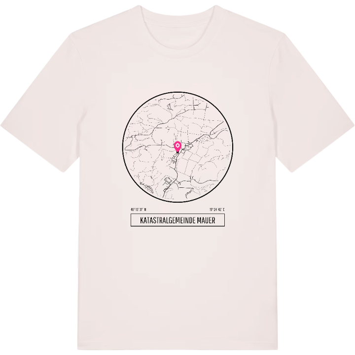 Katastralgemeinde Mauer t-shirt – t-shirt från PinShirt