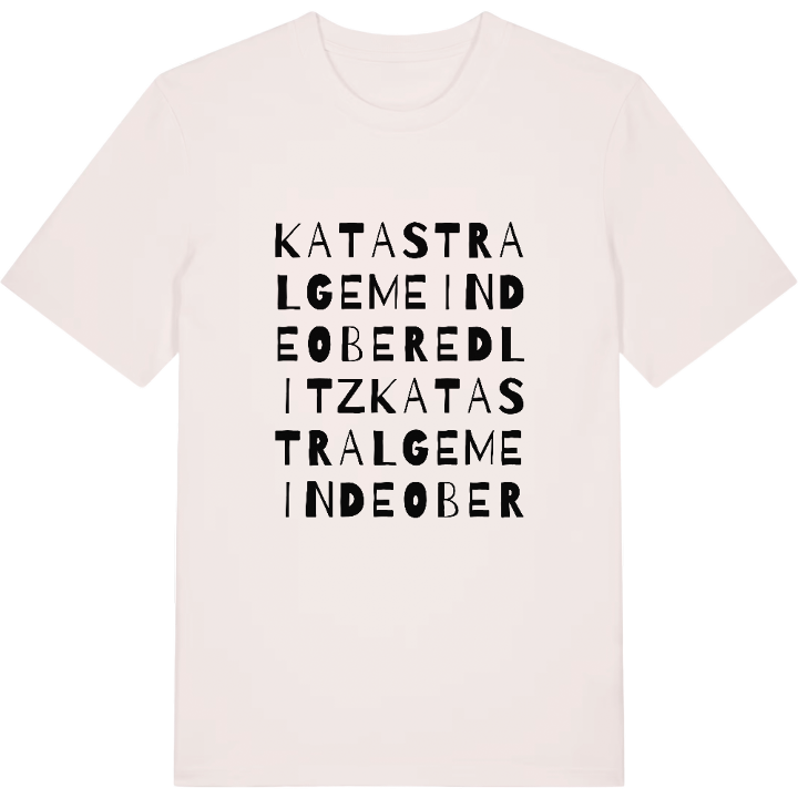 Katastralgemeinde Oberedlitz ordlek t-shirt – t-shirt från PinShirt
