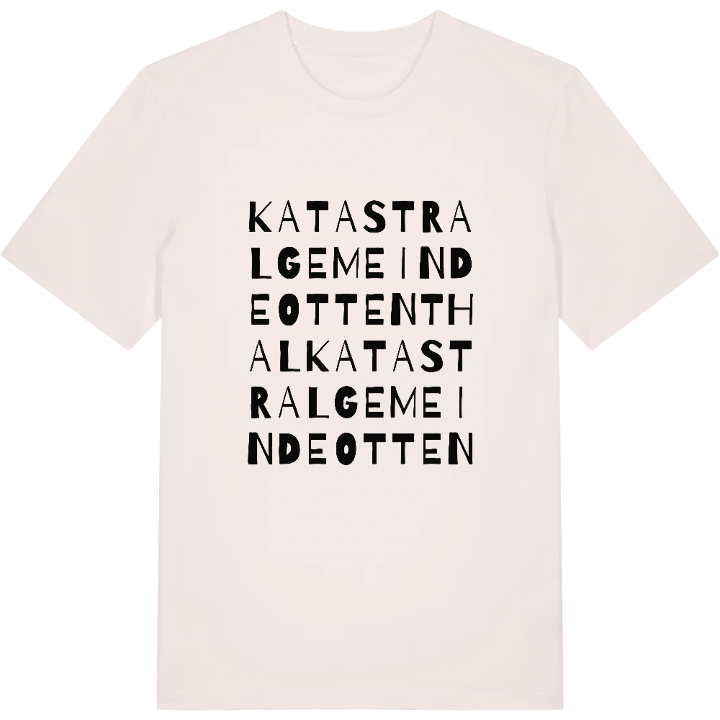 Katastralgemeinde Ottenthal ordlek t-shirt – t-shirt från PinShirt