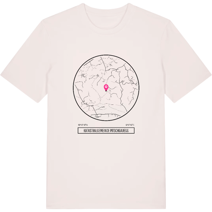 Katastralgemeinde Pitschgauegg t-shirt – t-shirt från PinShirt