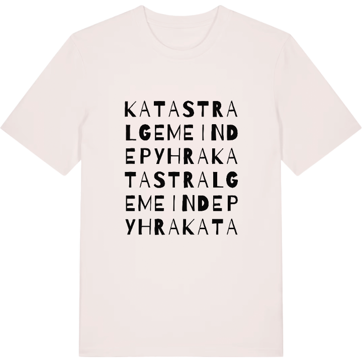 Katastralgemeinde Pyhra ordlek t-shirt – t-shirt från PinShirt