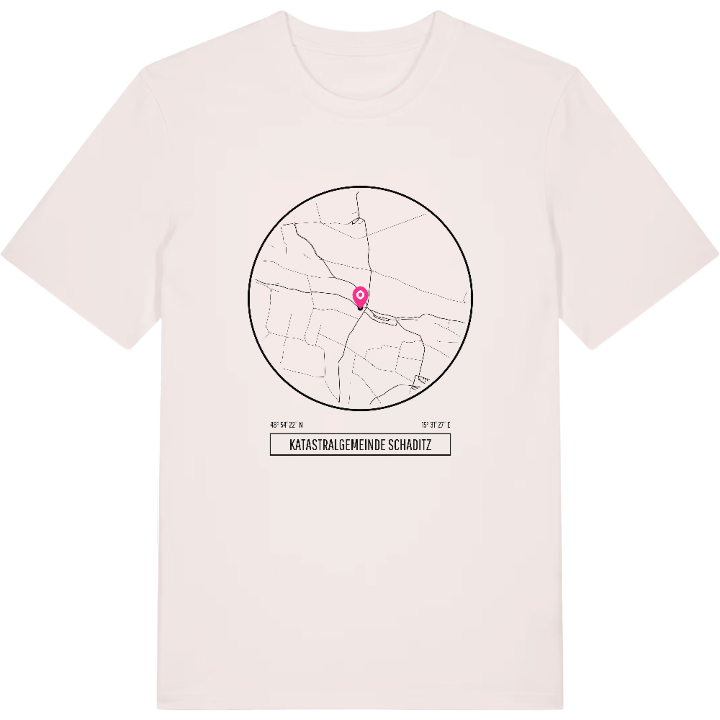 Katastralgemeinde Schaditz t-shirt – t-shirt från PinShirt
