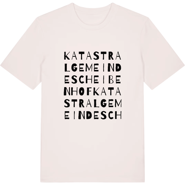 Katastralgemeinde Scheibenhof ordlek t-shirt – t-shirt från PinShirt