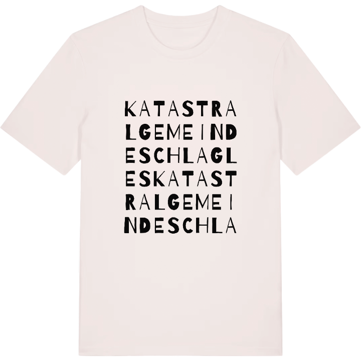 Katastralgemeinde Schlagles ordlek t-shirt – t-shirt från PinShirt