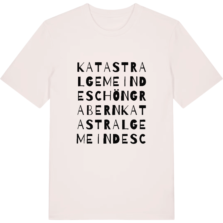 Katastralgemeinde Schöngrabern ordlek t-shirt – t-shirt från PinShirt