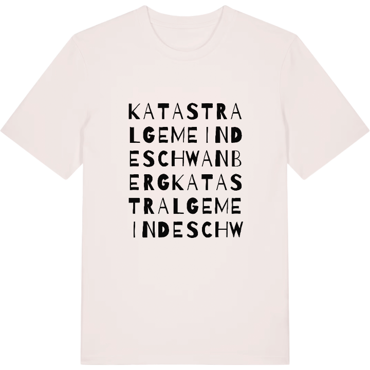 Katastralgemeinde Schwanberg ordlek t-shirt – t-shirt från PinShirt