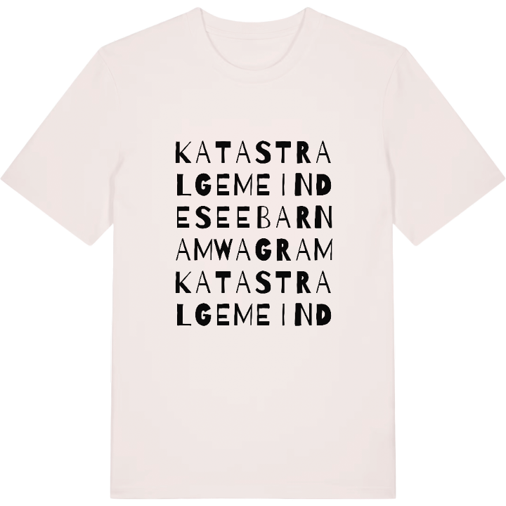 Katastralgemeinde Seebarn am Wagram ordlek t-shirt – t-shirt från PinShirt