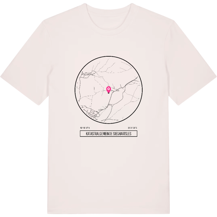 Katastralgemeinde Sieghartsles t-shirt – t-shirt från PinShirt
