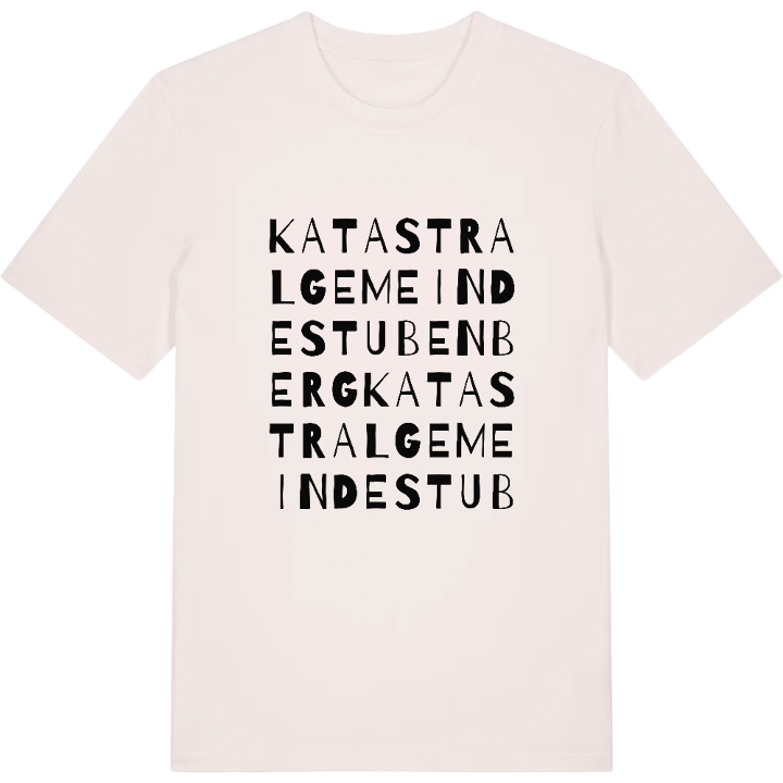 Katastralgemeinde Stubenberg ordlek t-shirt – t-shirt från PinShirt