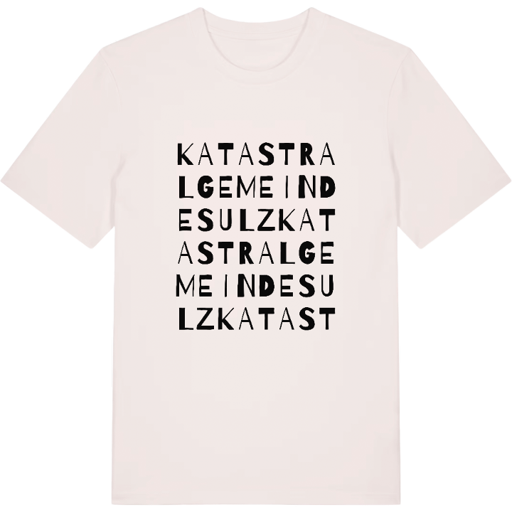 Katastralgemeinde Sulz ordlek t-shirt – t-shirt från PinShirt