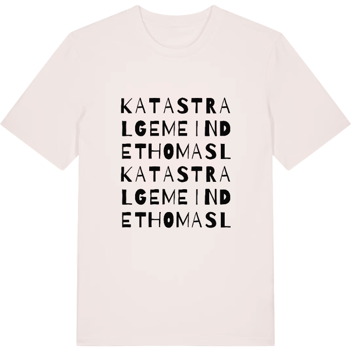 Katastralgemeinde Thomasl ordlek t-shirt – t-shirt från PinShirt
