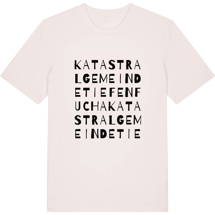 Katastralgemeinde Tiefenfucha ordlek t-shirt – t-shirt från PinShirt