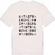 Katastralgemeinde Waasen ordlek t-shirt