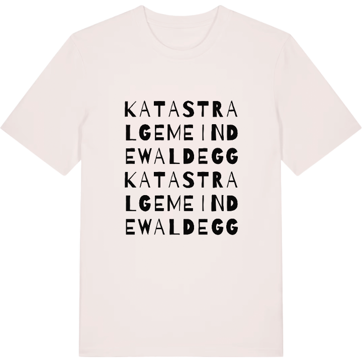 Katastralgemeinde Waldegg ordlek t-shirt – t-shirt från PinShirt