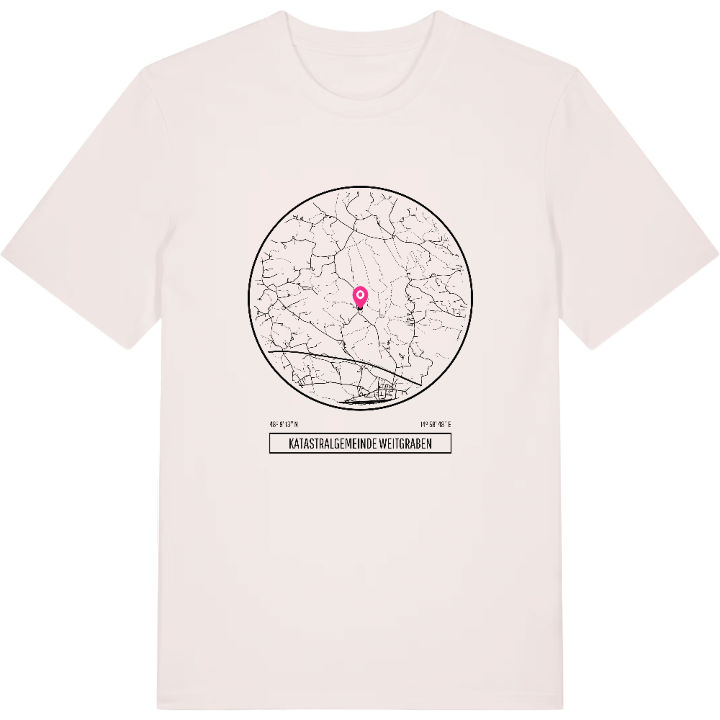 Katastralgemeinde Weitgraben t-shirt – t-shirt från PinShirt