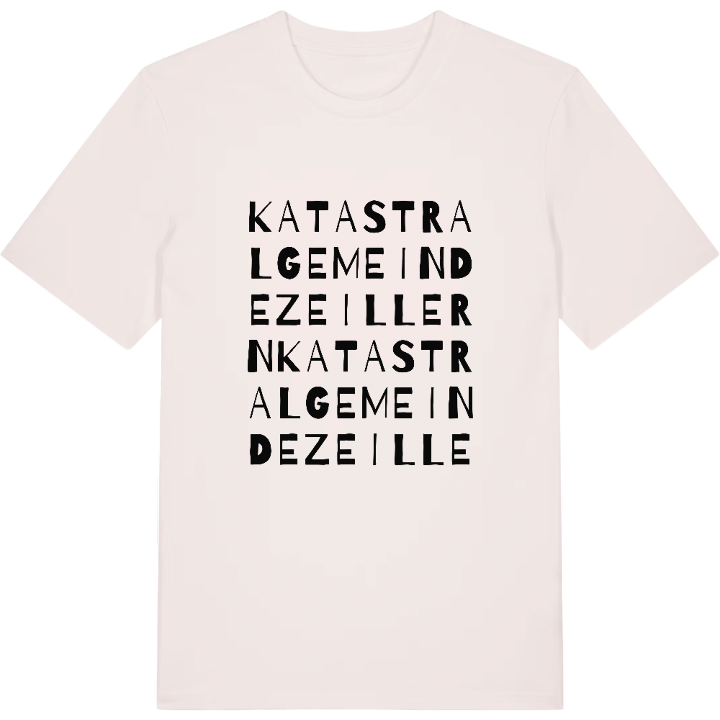 Katastralgemeinde Zeillern ordlek t-shirt – t-shirt från PinShirt