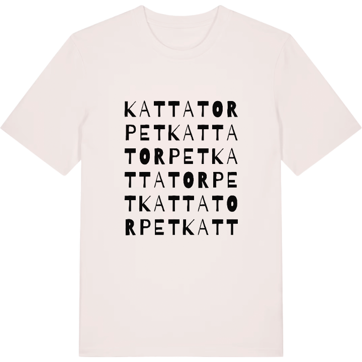 Kattatorpet ordlek t-shirt – t-shirt från PinShirt