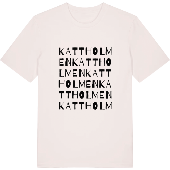 Kattholmen ordlek t-shirt – t-shirt från PinShirt