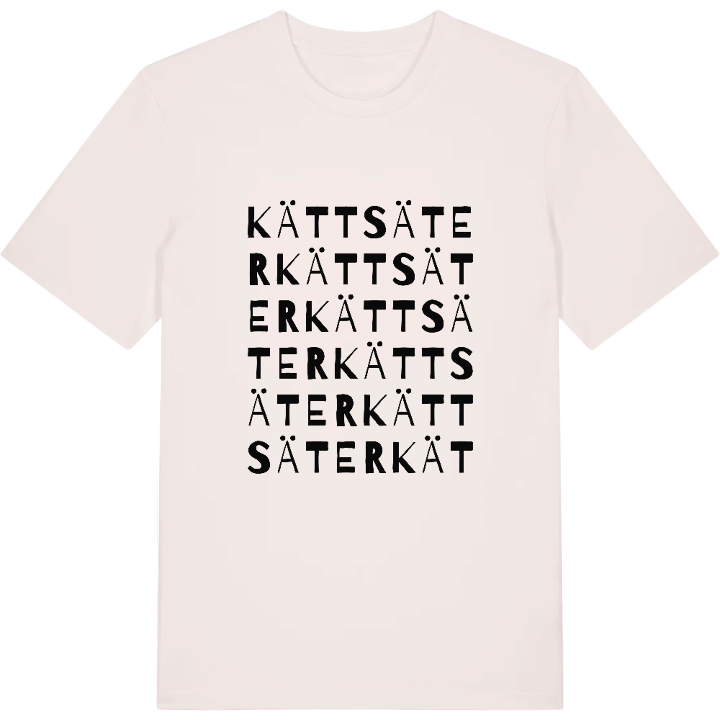 Kättsäter ordlek t-shirt – t-shirt från PinShirt