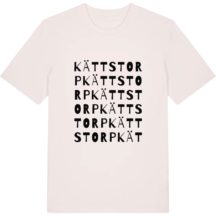 Kättstorp ordlek t-shirt – t-shirt från PinShirt