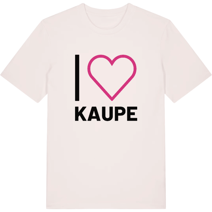 Jag älskar Kaupe t-shirt stort tryck – t-shirt från PinShirt