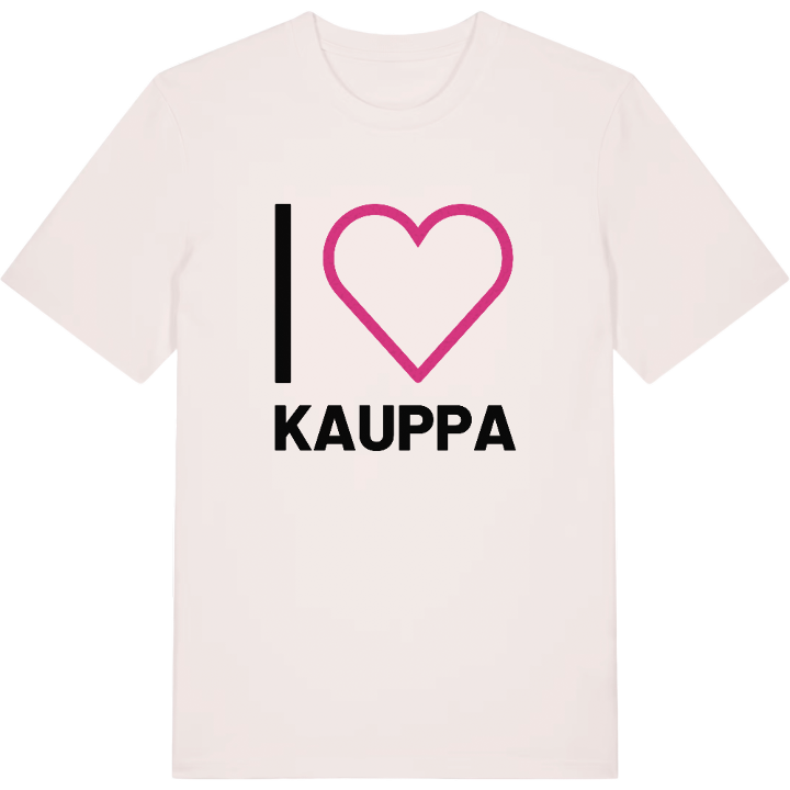 Jag älskar Kauppa t-shirt stort tryck – t-shirt från PinShirt
