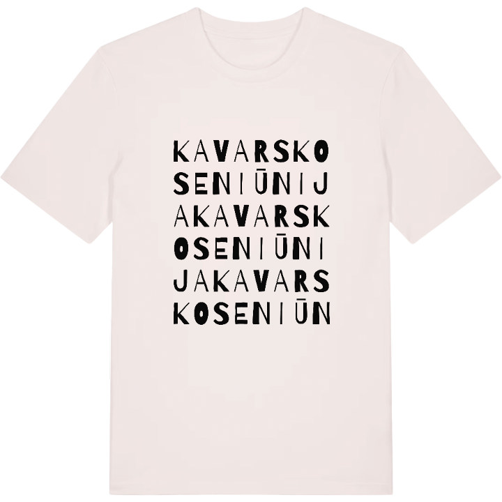 Kavarsko seniūnija ordlek t-shirt – t-shirt från PinShirt