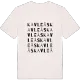 Kavleås ordlek t-shirt