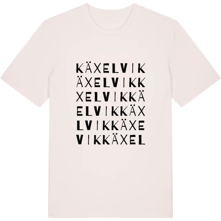 Käxelvik ordlek t-shirt – t-shirt från PinShirt