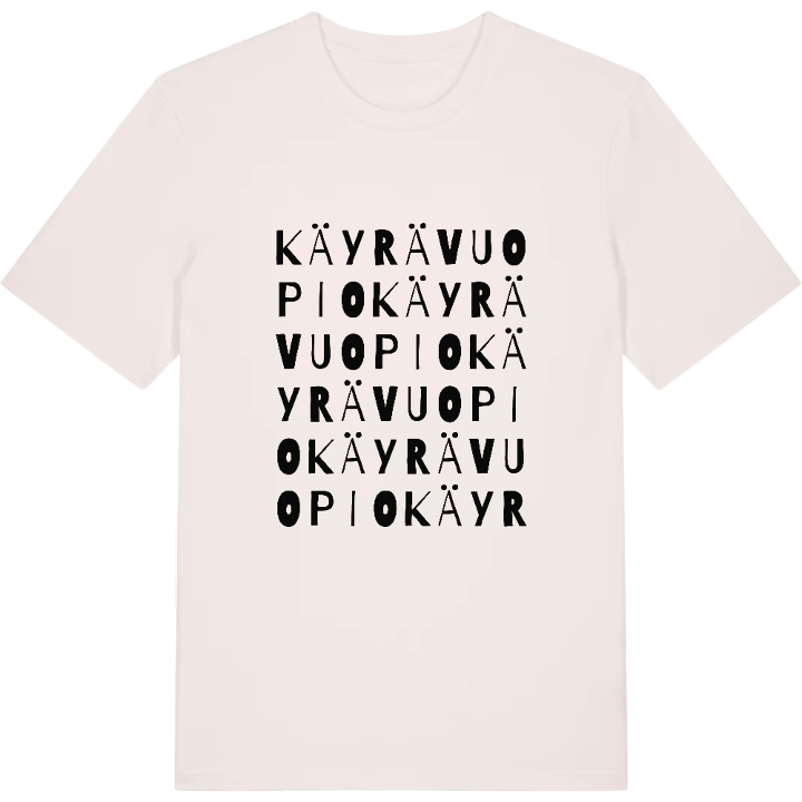 Käyrävuopio ordlek t-shirt – t-shirt från PinShirt