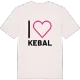 Jag älskar Kebal t-shirt stort tryck
