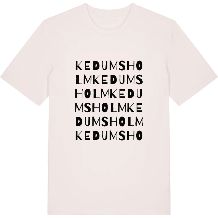 Kedumsholm ordlek t-shirt – t-shirt från PinShirt