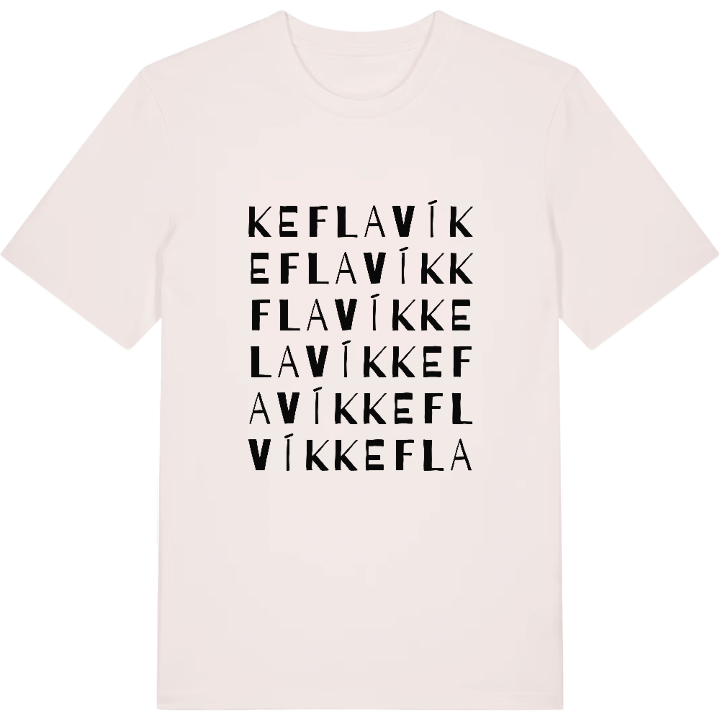 Keflavík ordlek t-shirt – t-shirt från PinShirt