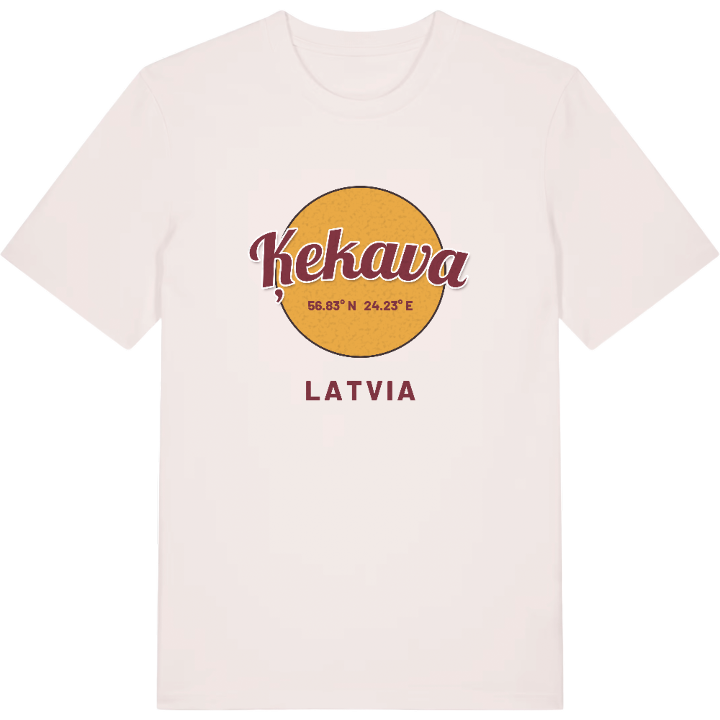 Ķekava cirkel t-shirt – t-shirt från PinShirt