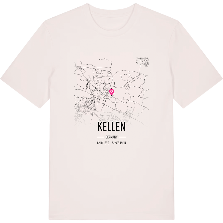 Kellen karta t-shirt – t-shirt från PinShirt
