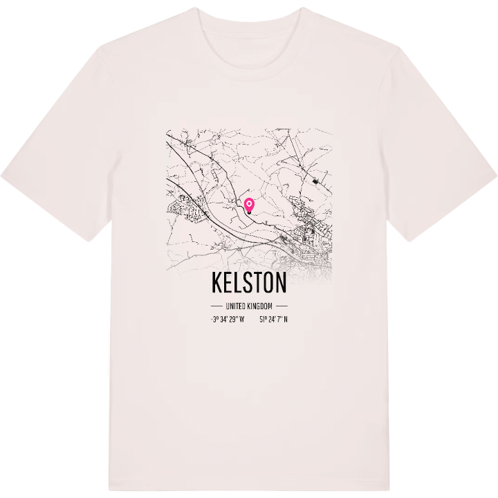Kelston karta t-shirt – t-shirt från PinShirt