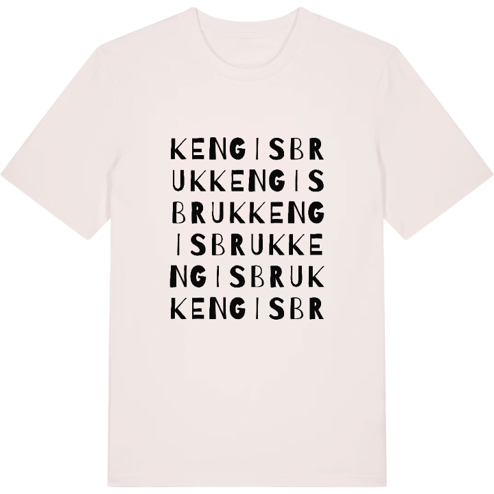 Kengis bruk ordlek t-shirt – t-shirt från PinShirt