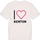 Jag älskar Kenton t-shirt stort tryck
