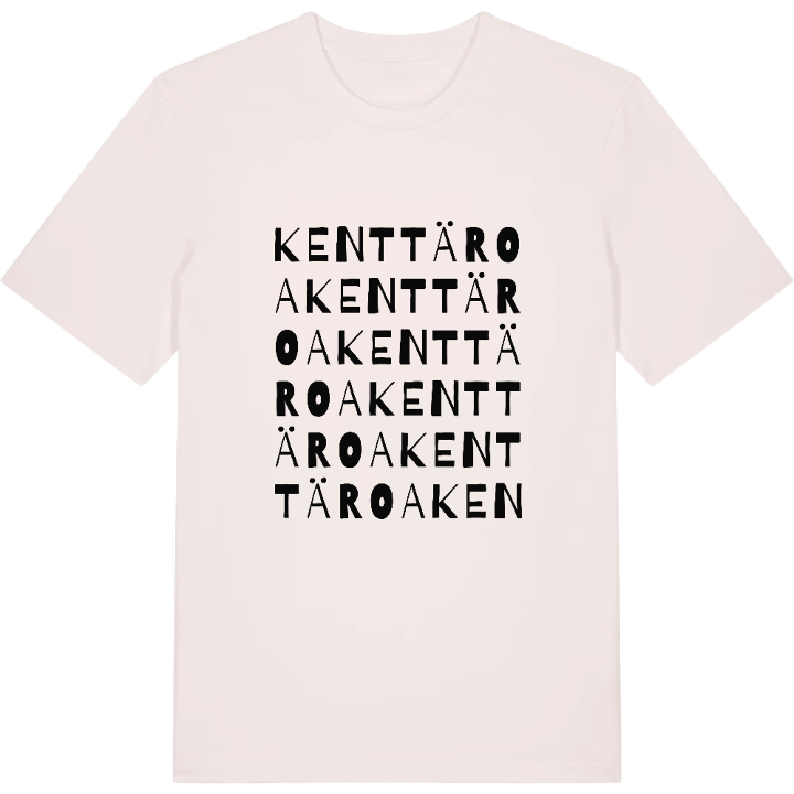 Kenttäroa ordlek t-shirt – t-shirt från PinShirt