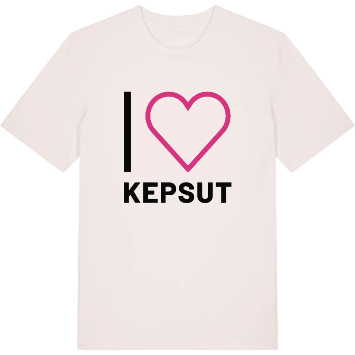 Jag älskar Kepsut t-shirt stort tryck – t-shirt från PinShirt