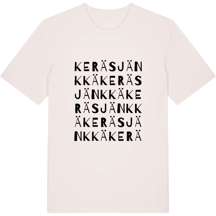 Keräsjänkkä ordlek t-shirt – t-shirt från PinShirt