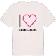 Jag älskar Kerkejaure t-shirt stort tryck