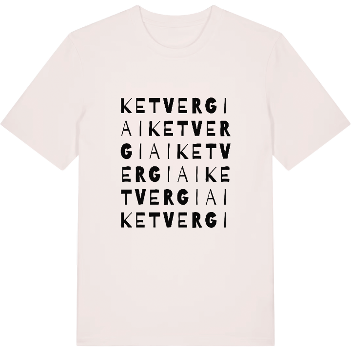 Ketvergiai ordlek t-shirt – t-shirt från PinShirt